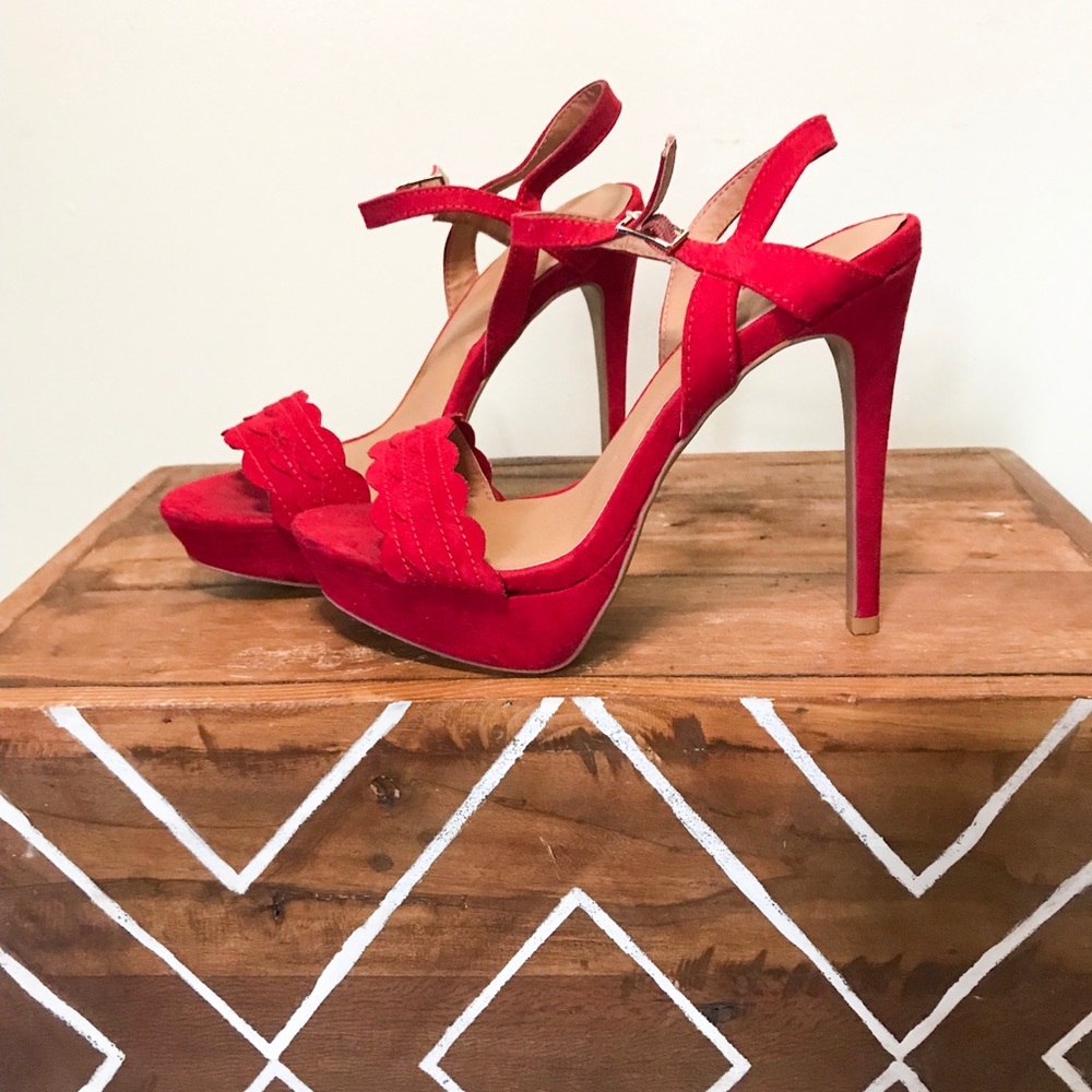 Charlotte Russe Red Heels